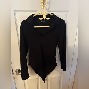 Zara black bodysuit
